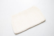 Load image into Gallery viewer, 1960s Clutch Purse Ivory Beaded Bag