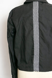 Comme Des Garçons Jacket Black Racing Stripe 1990s Small