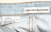 Load image into Gallery viewer, Calvin Klein 1990s JEANS Denim Slim Fit High Waist Petite 28&quot; x 28&quot;