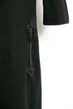 Load image into Gallery viewer, HARVEY BERIN 1960s Dress Black Wool Large