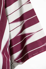 Load image into Gallery viewer, 1950s Kimono Japanese Robe Crepe Long Purple Grey 60s