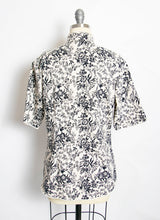 Load image into Gallery viewer, 1990s Cotton Jacket Chinese Asian Floral Lounge Top 50s M