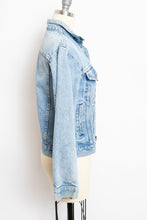 Load image into Gallery viewer, 1990s Denim Jacket Cropped Blue Jean Small