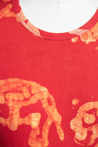 1970s T-Shirt Elephant Printed India Cotton Tee XS