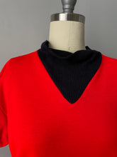 Load image into Gallery viewer, 1960s Sweatshirt Short Sleeve Cowl S / M